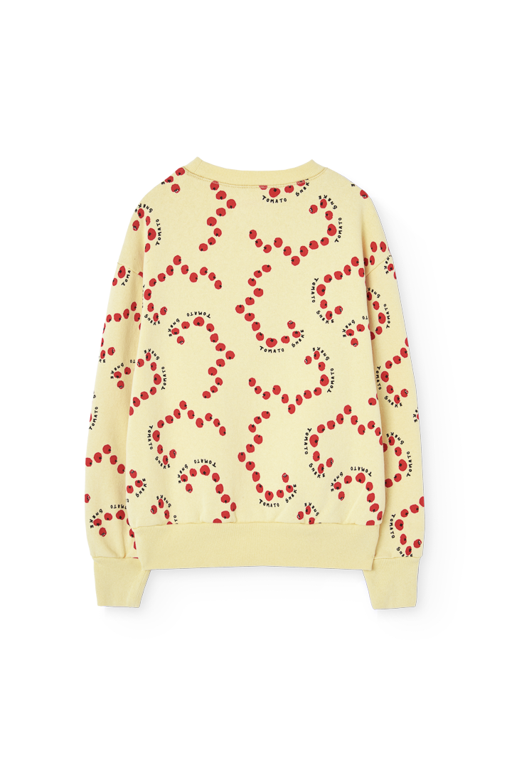 Flan Yellow Bear Sweatshirt PRODUCT BACK