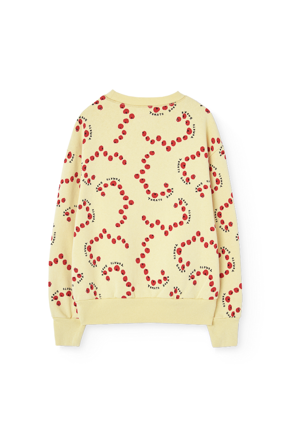 Flan Yellow Bear Sweatshirt PRODUCT BACK