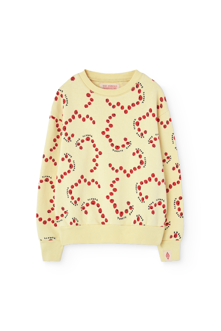 Flan Yellow Bear Sweatshirt PRODUCT FRONT