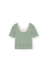 Dark Green Hippo Top PRODUCT BACK