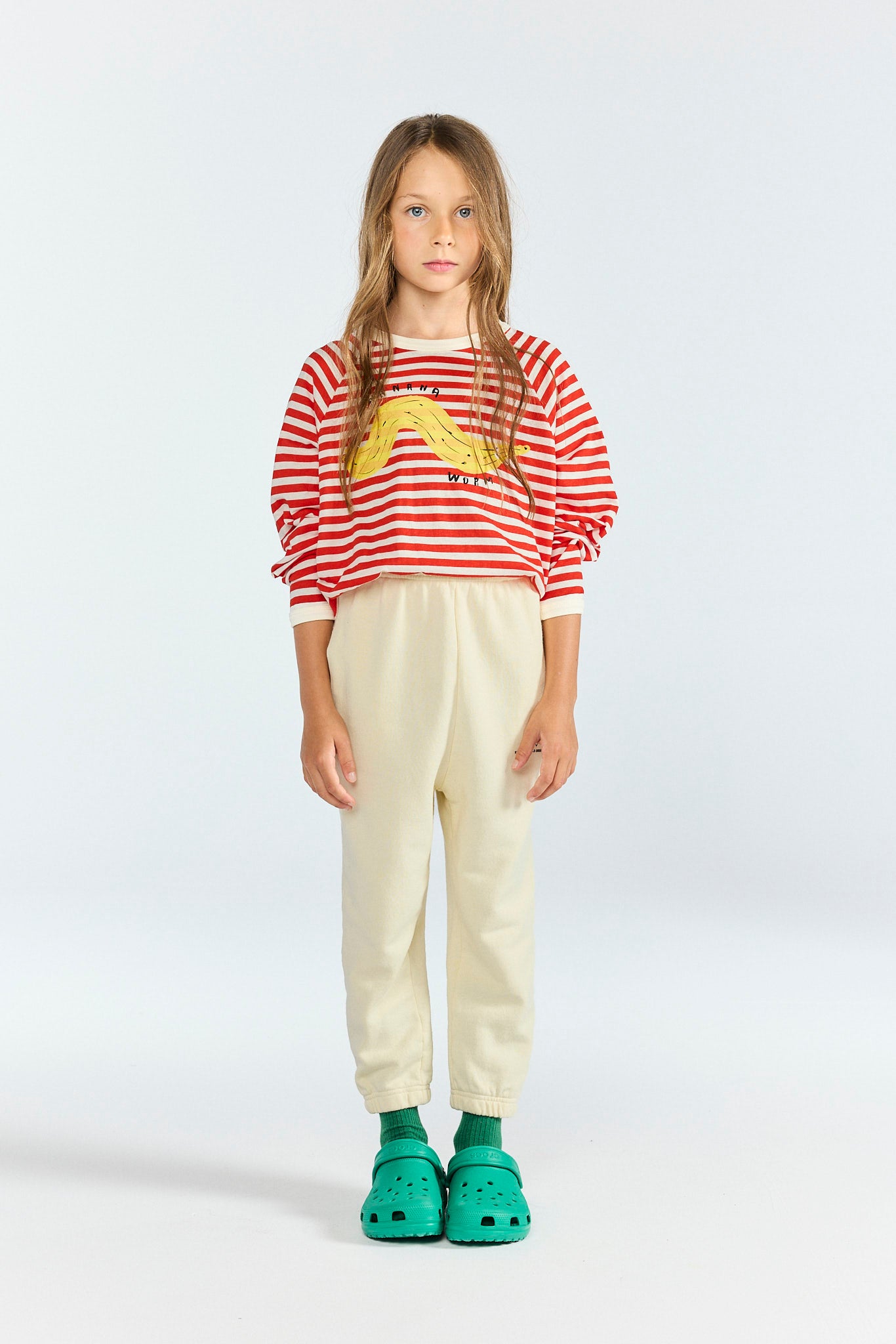 Raw White Dromedary Sweatpants