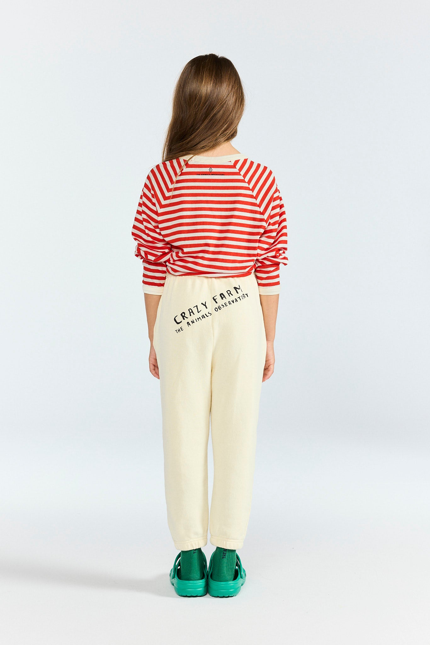 Raw White Dromedary Sweatpants MODEL BACK