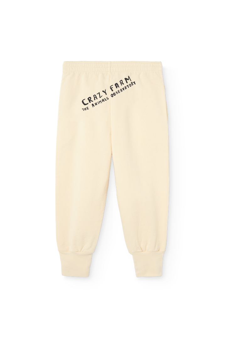 Raw White Dromedary Sweatpants PRODUCT BACK