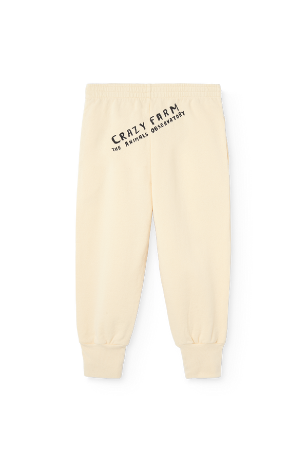 Raw White Dromedary Sweatpants PRODUCT BACK