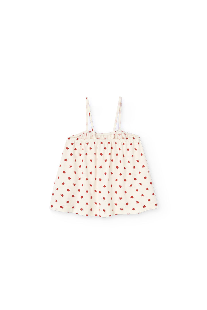 Raw White Stork Top PRODUCT BACK