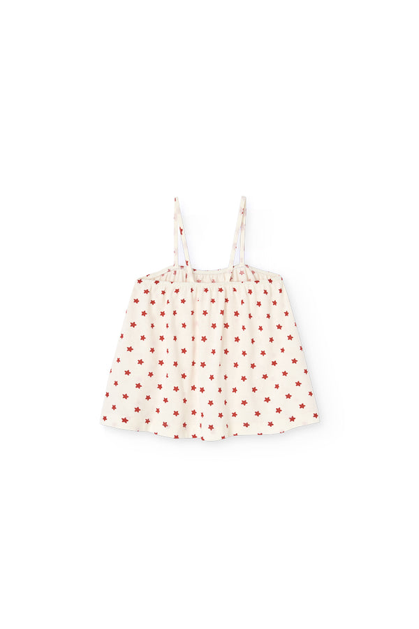 Raw White Stork Top PRODUCT BACK