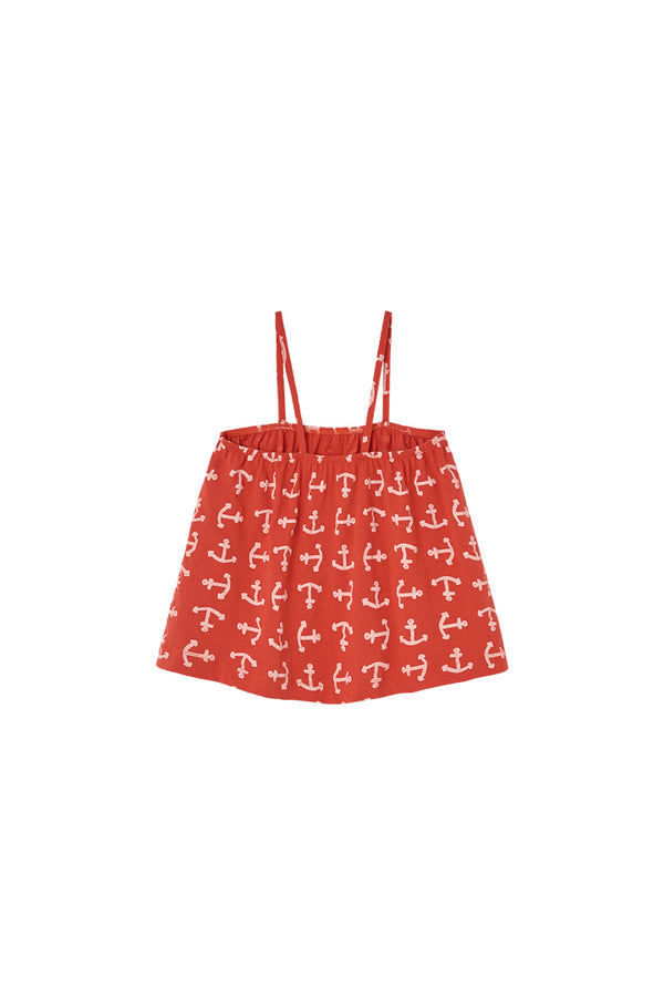 Red Stork Top PRODUCT BACK