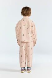 Pink Beabull Shirt MODEL BACK