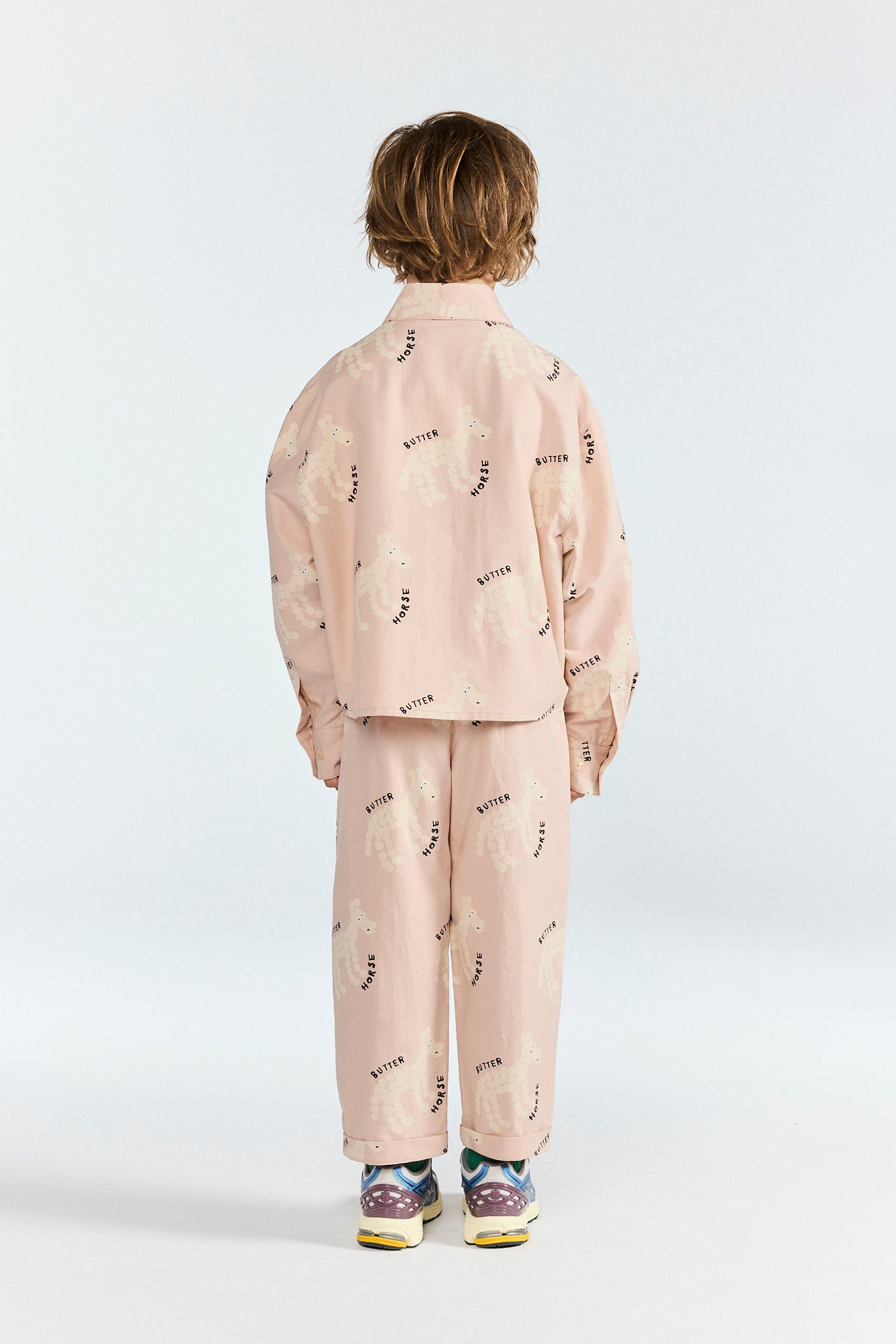 Pink Beabull Shirt MODEL BACK