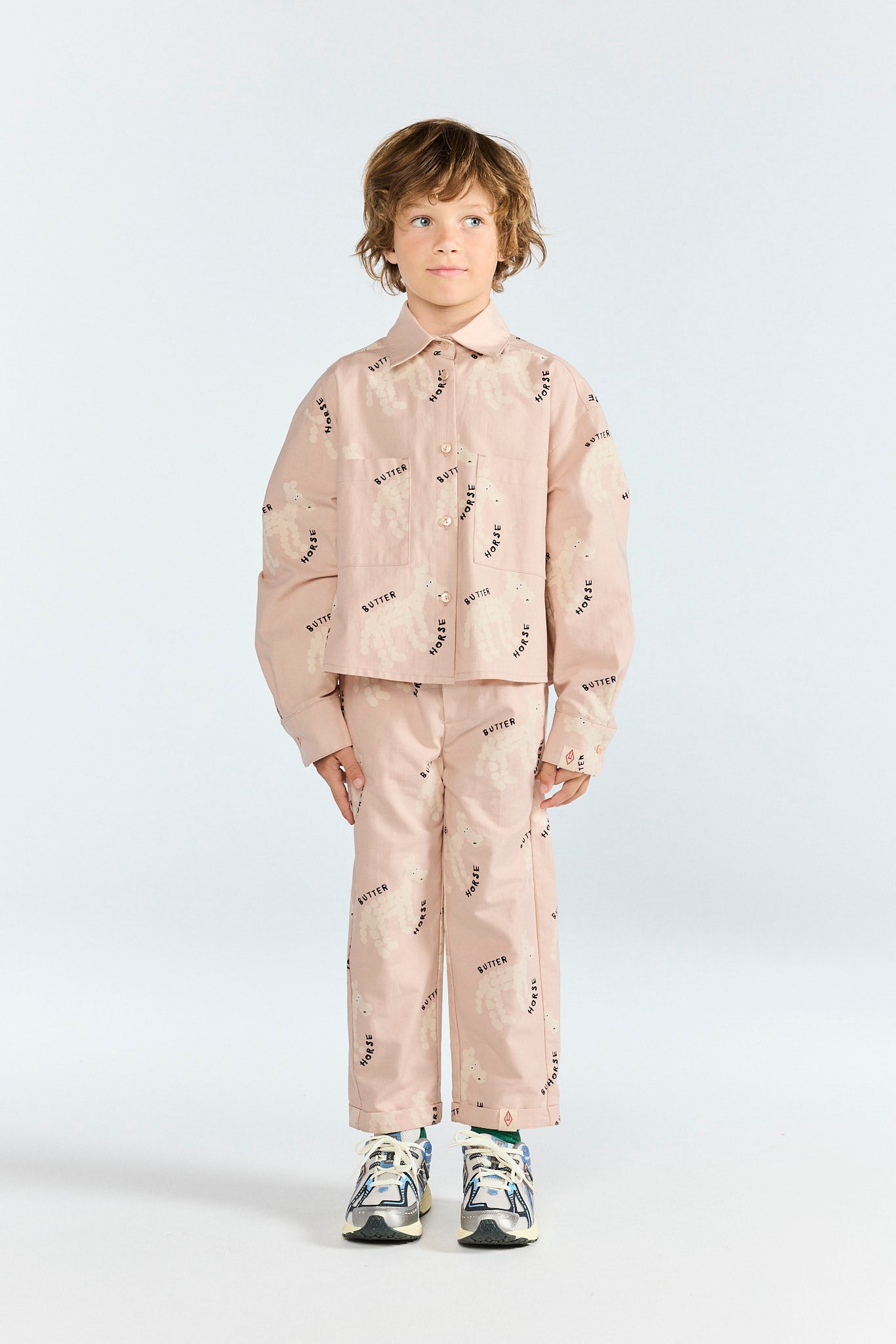 Pink Beabull Shirt MODEL FRONT