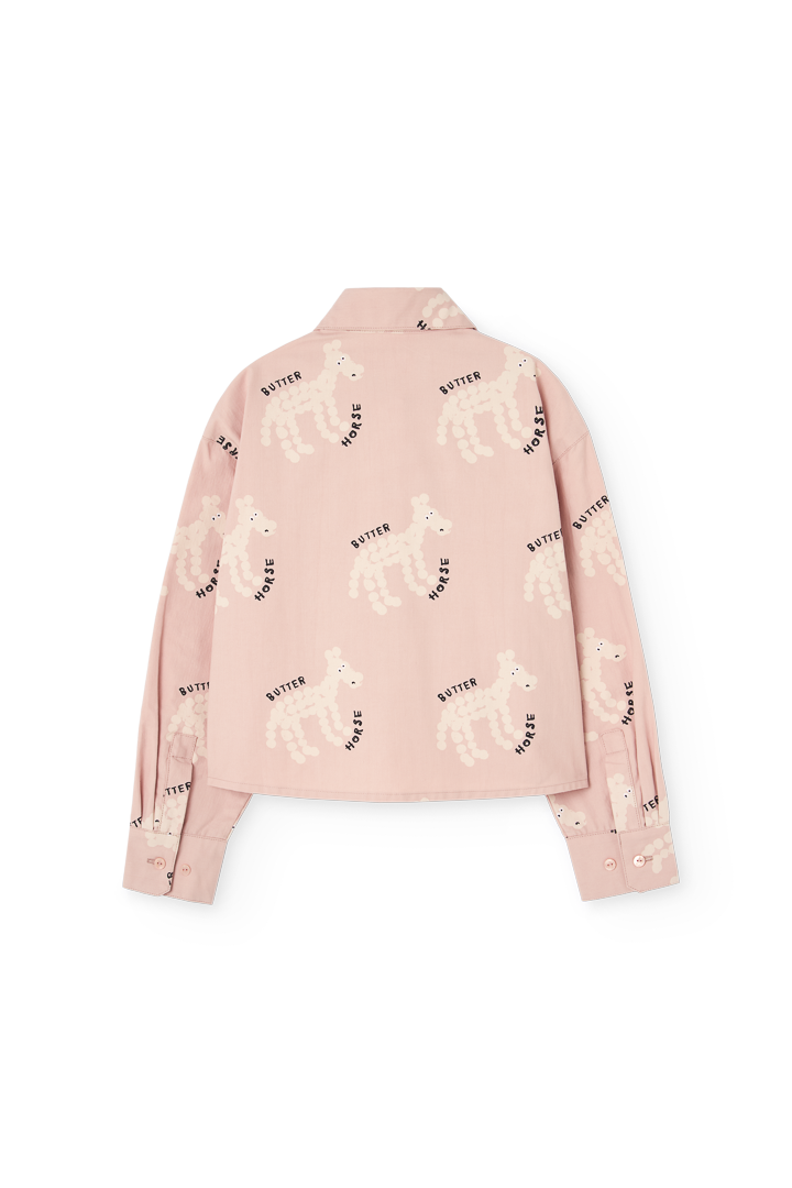 Pink Beabull Shirt PRODUCT BACK