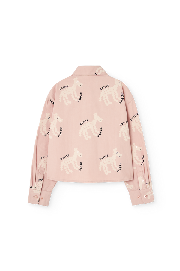 Pink Beabull Shirt PRODUCT BACK