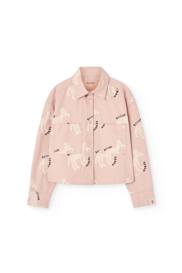 Pink Beabull Shirt PRODUCT FRONT