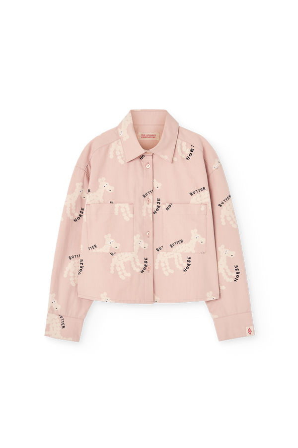 Pink Beabull Shirt PRODUCT FRONT