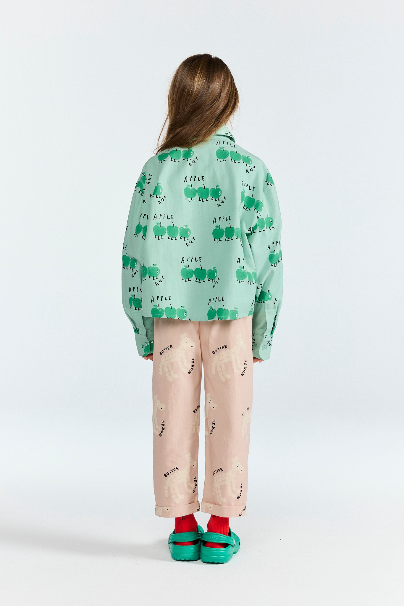 Green Beabull Shirt MODEL BACK