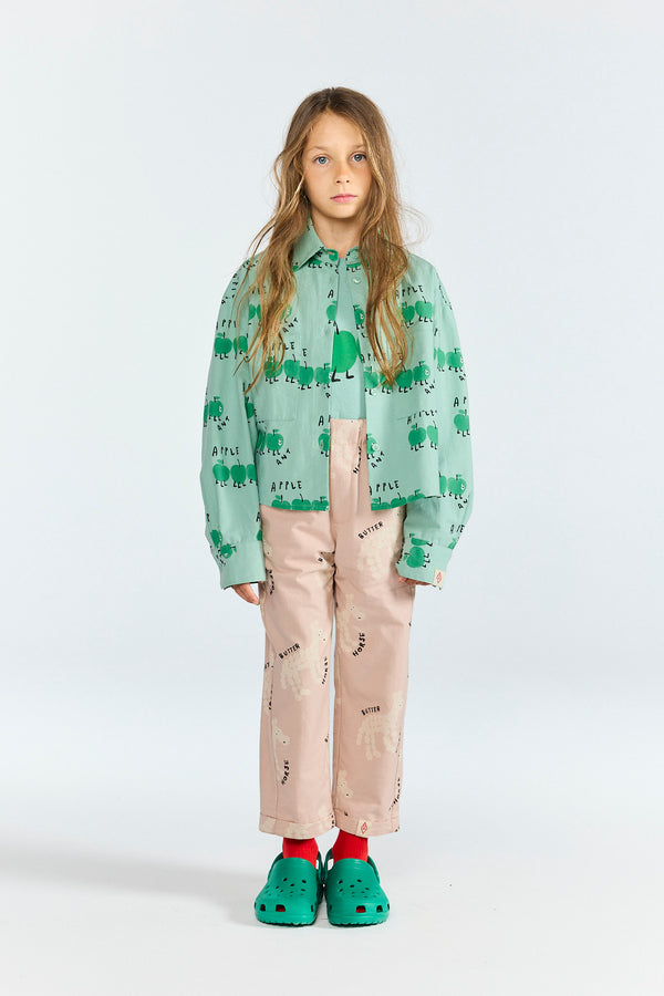 Green Beabull Shirt MODEL FRONT