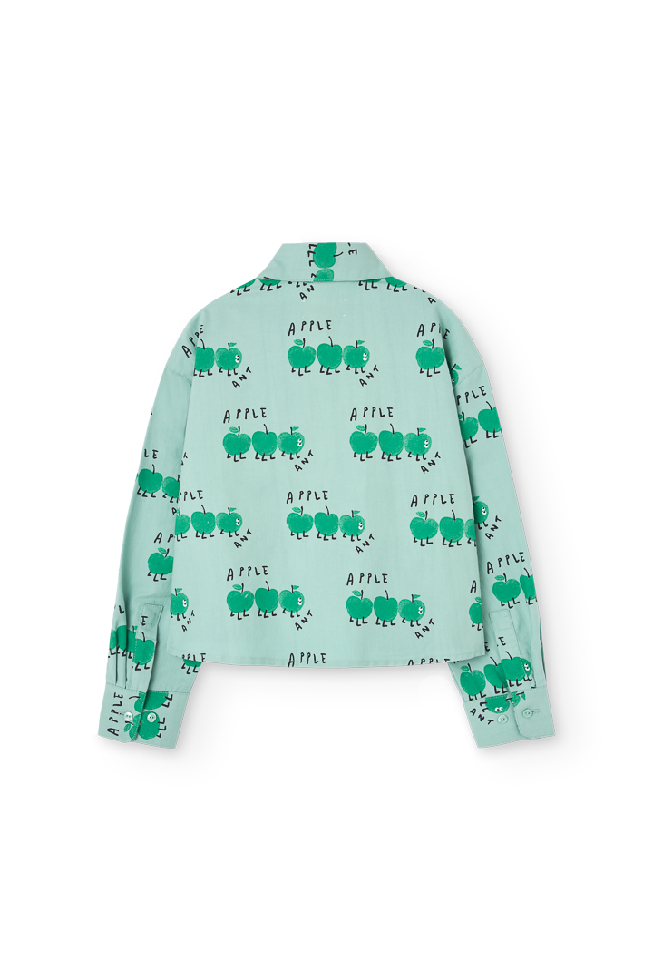 Green Beabull Shirt PRODUCT BACK