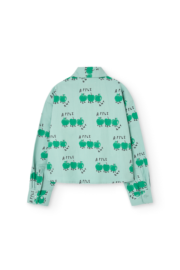 Green Beabull Shirt PRODUCT BACK