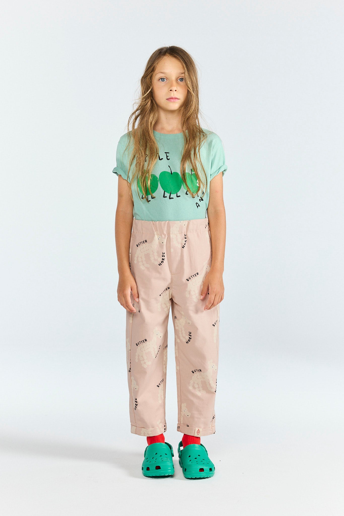 Pink Camel Pants MODEL FRONT
