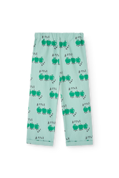 Green Camel Pants PRODUCT BACK
