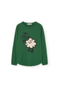 Dark Green Anteater Long Sleeve T-shirt