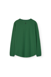Dark Green Anteater Long Sleeve T-shirt PRODUCT BACK