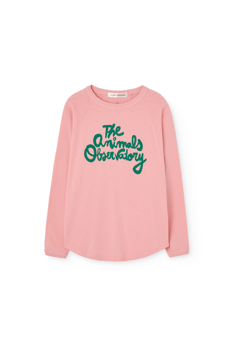 Soft Pink Anteater Long Sleeve T-shirt COVER
