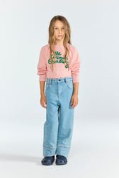 Soft Pink Anteater Long Sleeve T-shirt MODEL FRONT