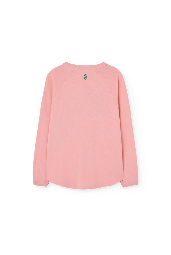 Soft Pink Anteater Long Sleeve T-shirt PRODUCT BACK