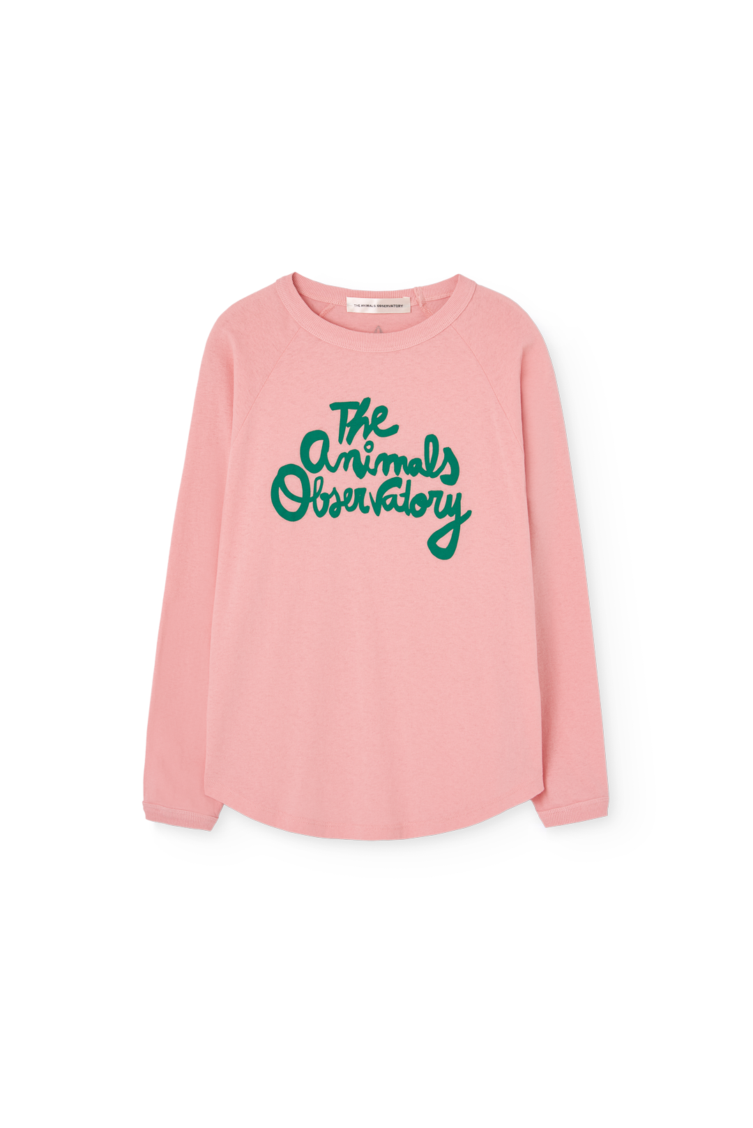 Soft Pink Anteater Long Sleeve T-shirt PRODUCT FRONT