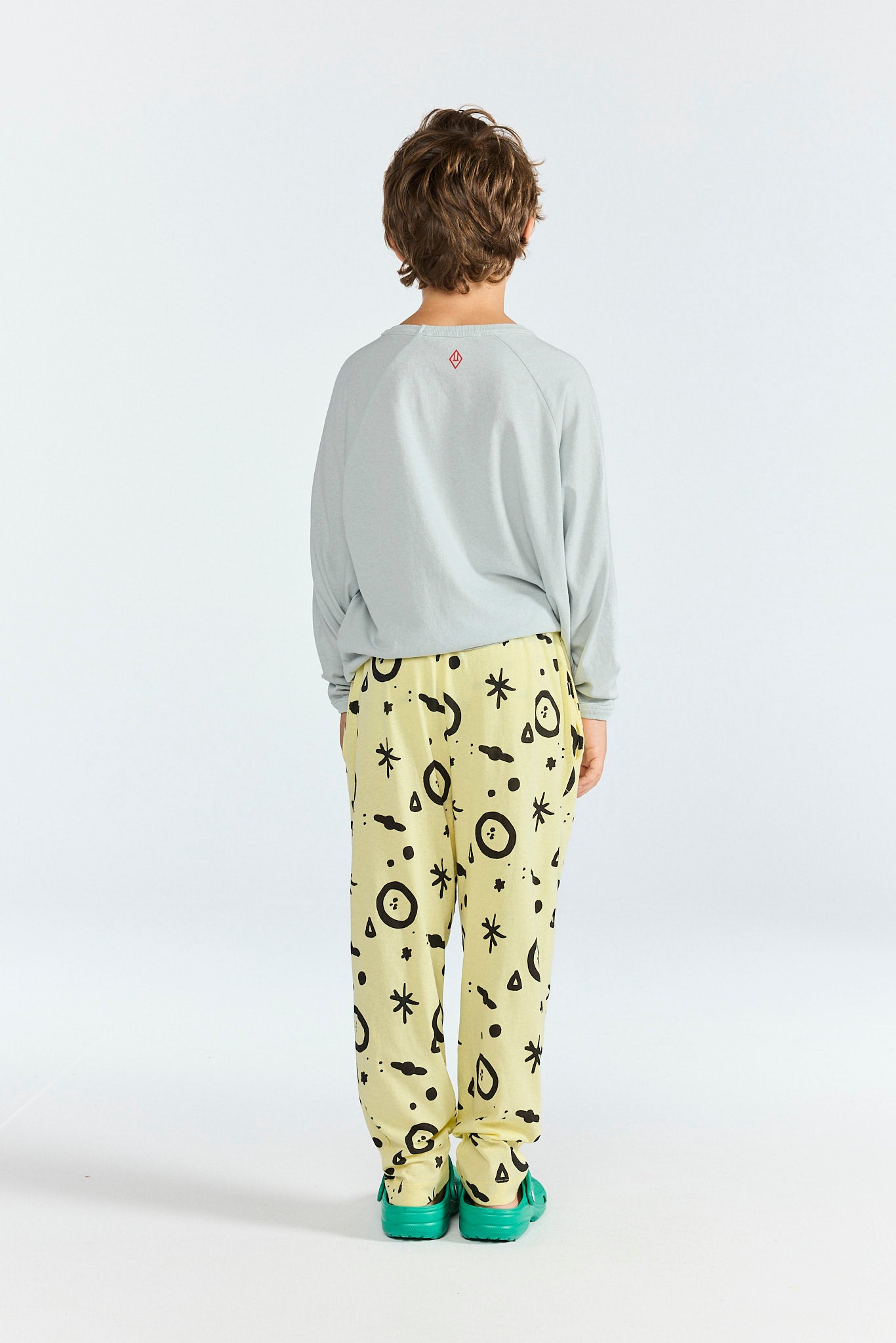 Blue Anteater Long Sleeve T-shirt MODEL BACK