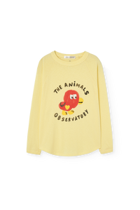 Soft Yellow Anteater Long Sleeve T-shirt COVER