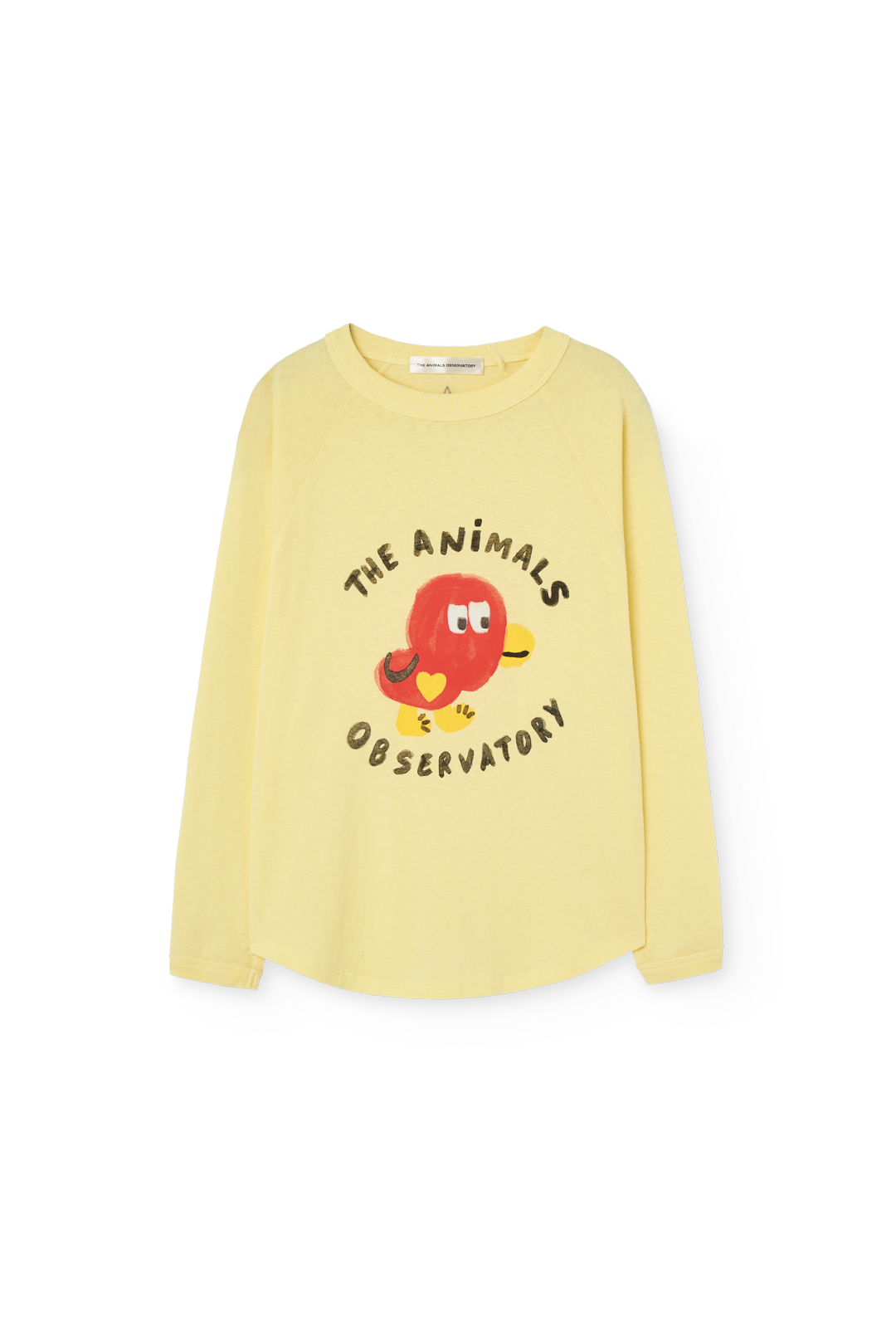 Soft Yellow Anteater Long Sleeve T-shirt COVER