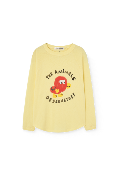 Soft Yellow Anteater Long Sleeve T-shirt | The Animals Observatory