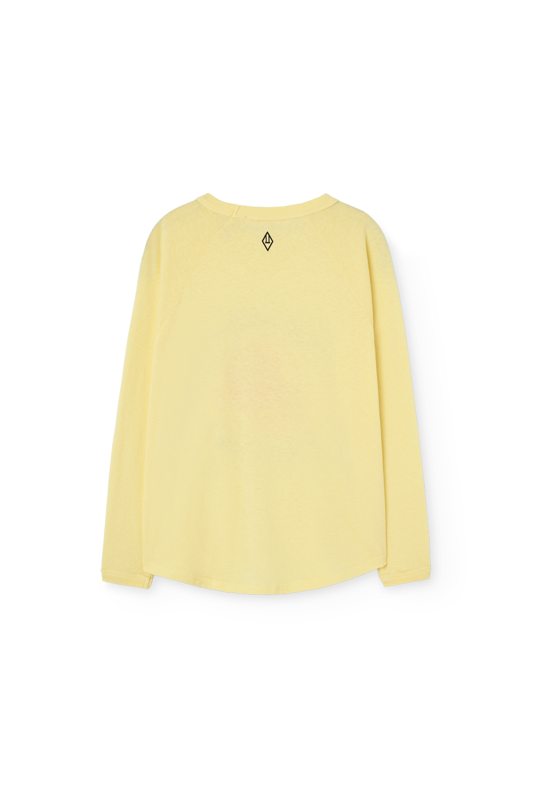 Soft Yellow Anteater Long Sleeve T-shirt PRODUCT BACK