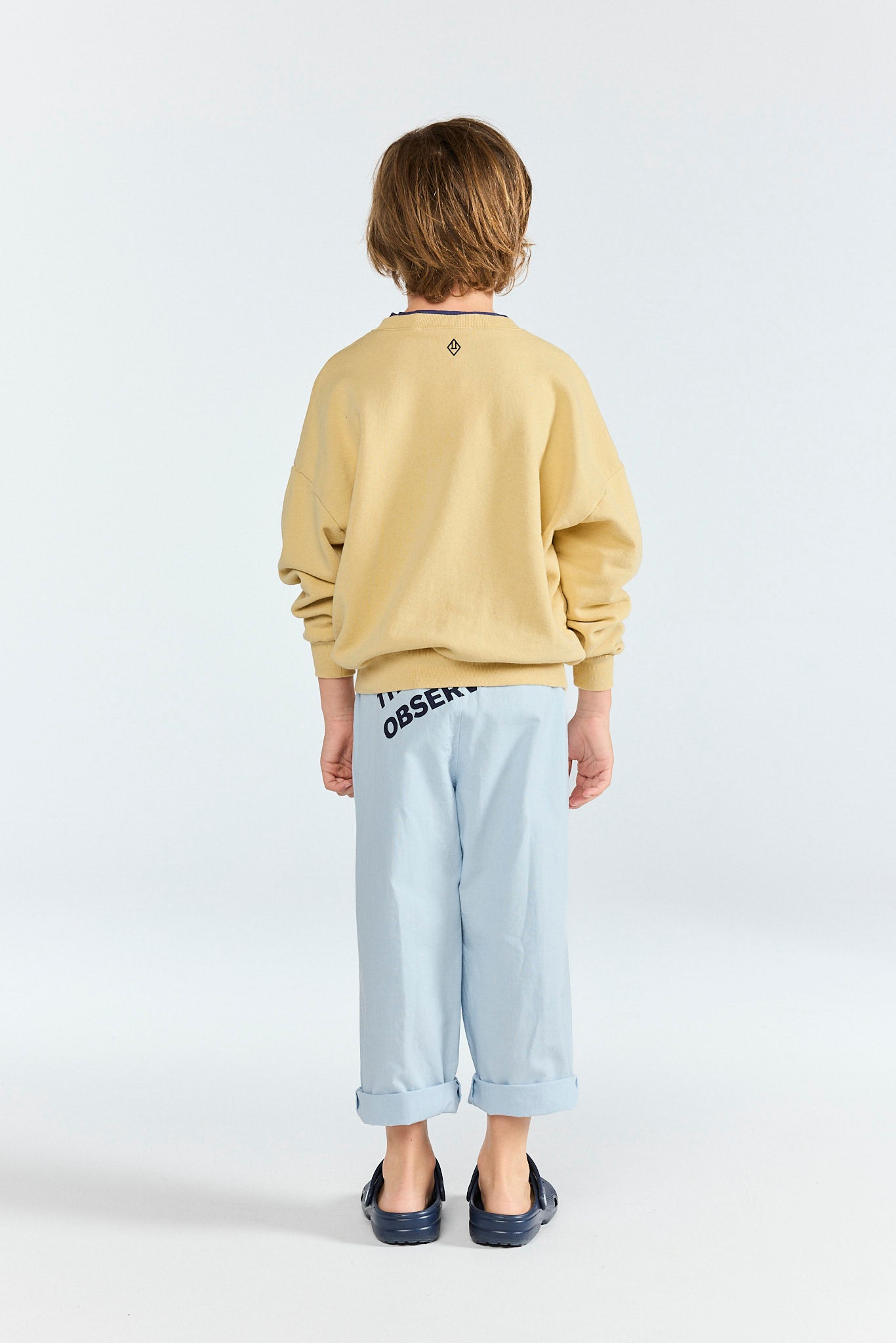 Soft Brown Killfish Sweatshirt MODEL BACK