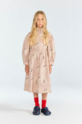 Pink Tortoise Dress MODEL FRONT