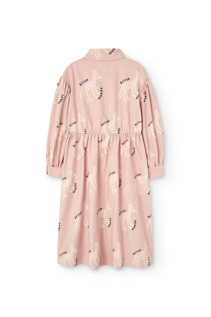 Pink Tortoise Dress PRODUCT BACK