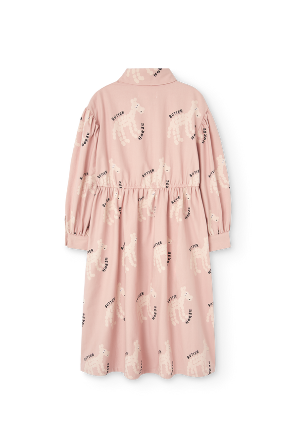 Pink Tortoise Dress PRODUCT BACK