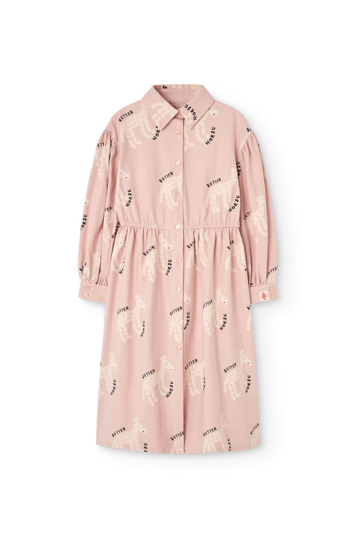 Pink Tortoise Dress PRODUCT FRONT