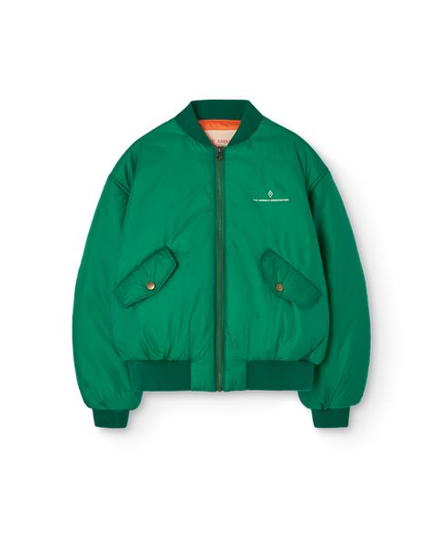 Green Panda Bomber Jacket | The Animals Observatory