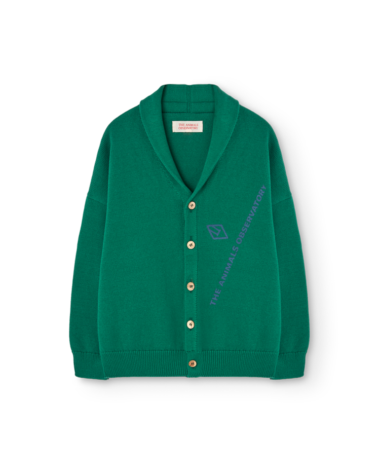 Cardigan Racoon Verde