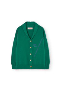 Green Racoon Cardigan