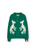 Green Raven Sweater