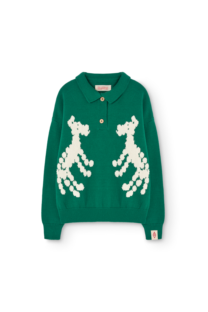 Green Raven Sweater PRODUCT FRONT