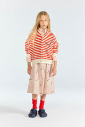 Red Worm Socks MODEL FRONT
