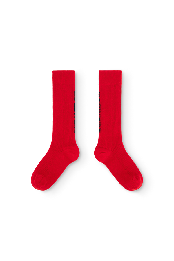 Red Worm Socks PRODUCT FRONT