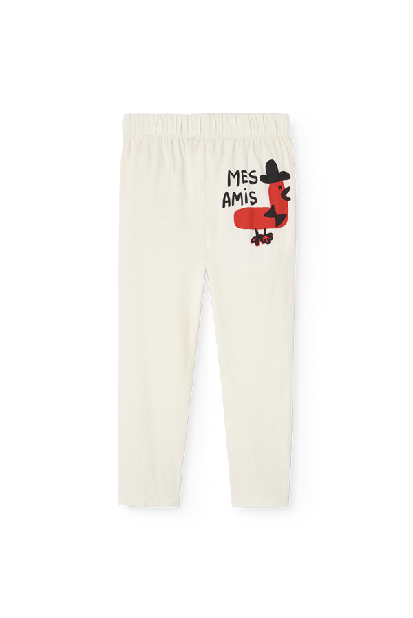 Raw White Horse Pants PRODUCT BACK