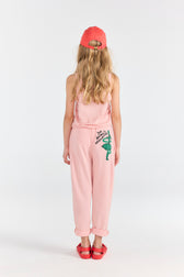 Soft Pink Camaleon Sweatpants MODEL BACK