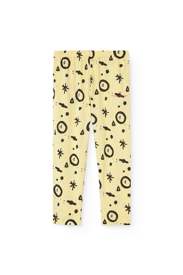 Soft Yellow Camaleon Sweatpants COVER